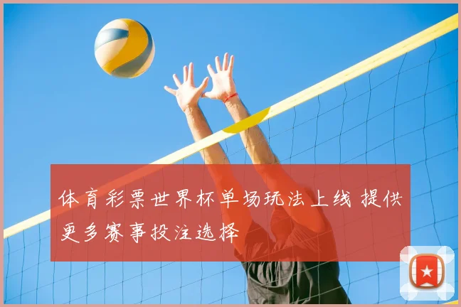 体育彩票世界杯单场玩法上线 提供更多赛事投注选择